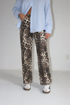 Adriana Leopard Printed Pants