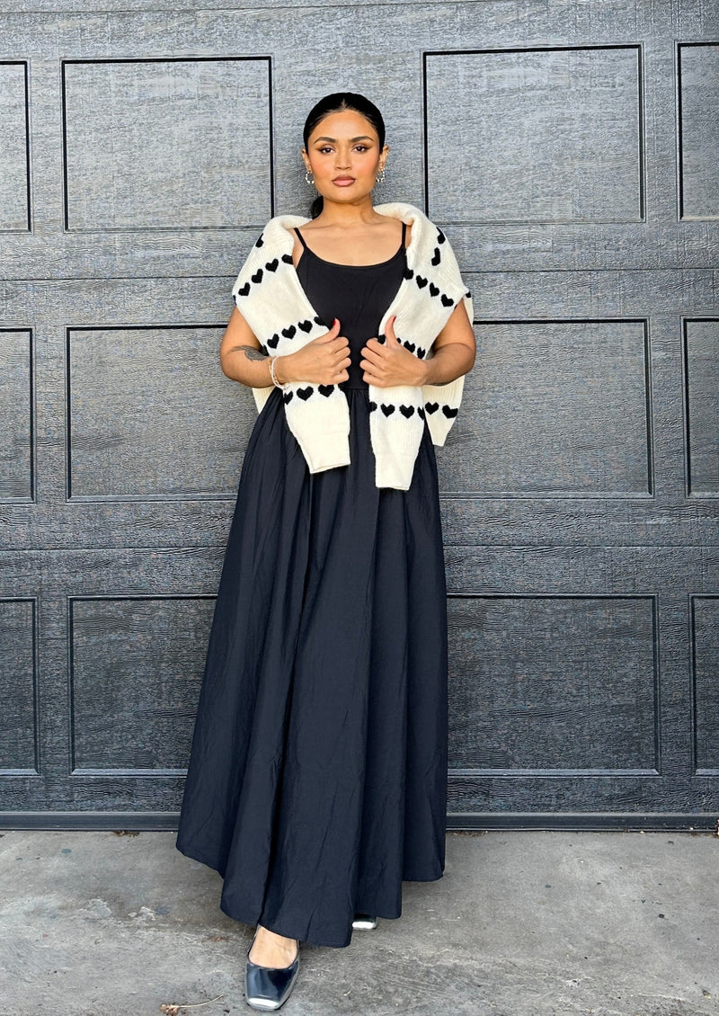 How It Works Maxi Dress Black