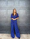 Knew Better Jumpsuit Black/Blue