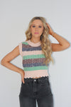 True Love Sweater Vest Blush