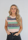 True Love Sweater Vest Blush
