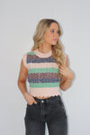 True Love Sweater Vest Blush
