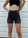 “The Jackman” Vintage Black Mom Shorts