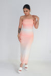 Splash Out Gradient Bodycon Dress