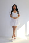 Sweetest Grace Puff Sleeve Mini Dress