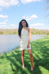 Grand Beauty One Shoulder Mini Dress