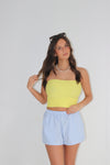 Stella Rin Knit Bandeau Top