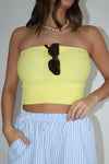 Stella Rin Knit Bandeau Top