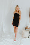 "Worth The Hype" Fitted Mini Dress - 2 Colors