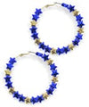 Star Hoops Blue