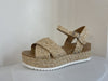 "Years Go By" Braided Straw Platform Sandals