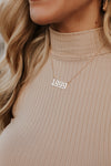 "The Birth Year" Gold Plated Necklace